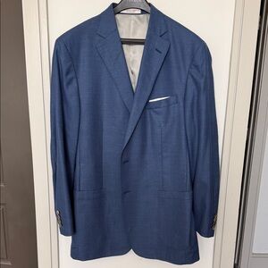 Elegant Blue Men's Blazer